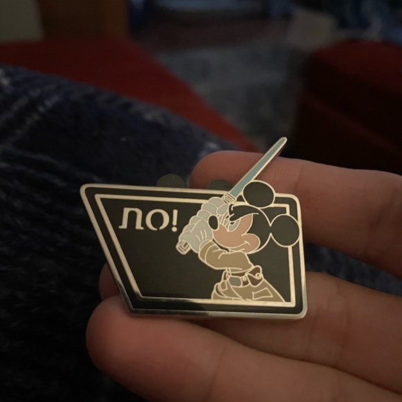 Disney Star Wars Stitch Pin Genral Grievous You Jedi Scum 2011 Trading Mickey No - Picture 4 of 5